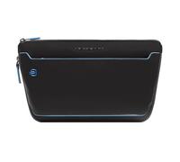 Piquadro Blue Square Borsa a tracolla Vera Pelle 30 cm nero
