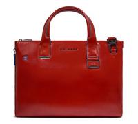 Piquadro Blue Square Borsa shopper Pelle 38 cm Scomparto per laptop con piega di espansione rosso