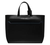 Piquadro Blue Square Borsa shopper Pelle 40 cm nero