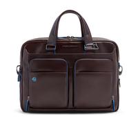Piquadro - Borse Attache Blu Square - - Bags - Uomo - Marrone - ONE SIZE