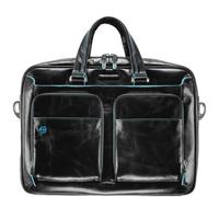 Piquadro Blue Square Briefcase III Pelle 39 cm Scomparto per laptop nero