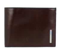 Piquadro Portafoglio Blue Square RFID pelle, mogano, uomo, 13 x 10 x 2