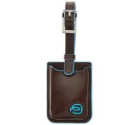 PIQUADRO Blue Square, Etichetta per Valigie Unisex - Adulto, Mogano