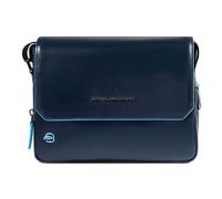 Piquadro Blue Square Messaggero Pelle 23 cm blu