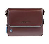 Piquadro Blue Square Messaggero Vera Pelle 23 cm marrone