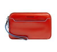Piquadro Blue Square Pochette Pelle 21 cm arancia