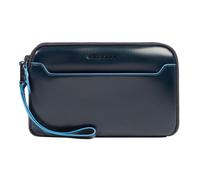 Piquadro Blue Square Pochette Pelle 21 cm blu