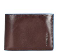 Piquadro Blue Square - Portafoglio da uomo 4cc 12.5 cm (mahogany) marrone