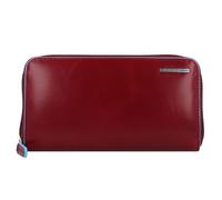 Piquadro Blue Square Portafoglio Vera Pelle 19 cm rosso