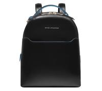 Piquadro Blue Square Zaino nero, pelle, donna, 5L