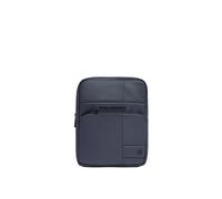 Borsello uomo porta iPad® in tessuto gommato BLU