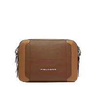 PIQUADRO - Borsa a Tracolla da Donna - Due scomparti - In Pelle e Tessuto - Linea Circle