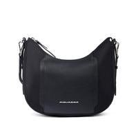 Piquadro W92T Borsa a tracolla nero, nylon riciclato, donna