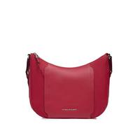 PIQUADRO - Borsa a tracolla donna porta iPad mini - Pelle e tessuto - Colore Rosso - Donna