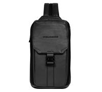 PIQUADRO Than Mono Sling Bag Black, Nero