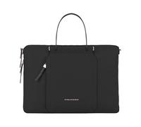Piquadro Circle Borsa porta pc nero, pelle, donna