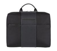 Piquadro - Borsa in pelle nera e tessuto - - Bags - Uomo - Nero - ONE SIZE
