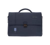 Piquadro Akron Cartella in pelle 42 cm Scomparto per laptop blue (CA3111AO-BLU)