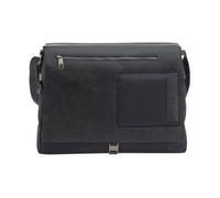 Piquadro - Borsa Messenger Frame Blu in Pelle - - Bags - Uomo - Blu - ONE SIZE