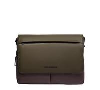 PIQUADRO Borsa messenger uomo porta pc 14" Uomo pelle verde/testamoro