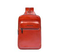 PIQUADRO - Borsa Monospalla Convertibile In Zaino - In pelle - Uomo