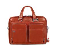 Piquadro - Borsa porta pc e iPad®Pro 12-9 personalizzabile con protezione antiurto e tasca porta bottiglia - - Bags - Uomo - Marrone - ONE SIZE