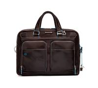 Piquadro - Borse Attache Blu Square - - Bags - Uomo - Marrone - ONE SIZE