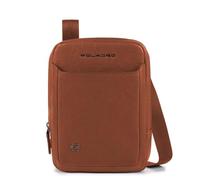 PIQUADRO - Borsello - In Pelle - Compatto ed Elegante - Porta iPad® Mini - Uomo - Colore Cuoio