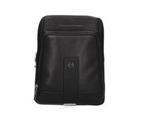 Piquadro Carl Borsa a tracolla nero, pelle, uomo