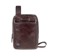 Piquadro - Borsello per IPAD mini in pelle, 27 cm, Mogano