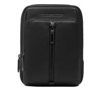 PIQUADRO Borsello uomo a tracolla porta iPad®mini con protezione anti frode RFID Numero comparti: 1 Tracolla: cucita Porta iPad ® MINI: fisso Porta chiavetta USB: fisso Materiale: pelle Fodera interna