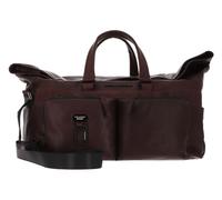 PIQUADRO - Borsone da Viaggio Weekender in Pelle - Unisex - Testa di Moro
