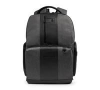 Piquadro Brief Zaino da lavoro Protezione RFID 42 cm Vano porta PC grigio
