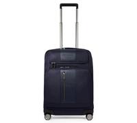 PIQUADRO Brief2 Slim Cabin Trolley Blue