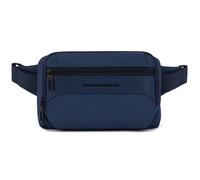 PIQUADRO, Bum bag in recycled fabric with RFID antifraud protection and pocket for CONNEQU, BLU