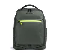 Piquadro C2OW Zaino da viaggio verde, poliuretano, unisex