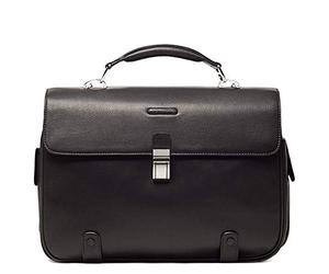 Piquadro CA1066MO Cartella, Collezione Modus, Nero