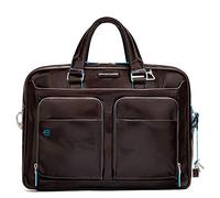 Piquadro CA2849B2 Borsa, Collezione Blu Square, Mogano