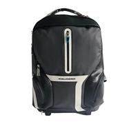 Piquadro - Cabina 2 Ruote in Sintetico e Tessuto Nero - - Suitcases - Uomo - Nero - ONE SIZE