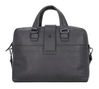 Piquadro Cartella Ili in pelle 38 cm nero