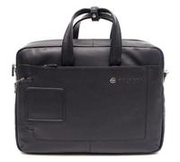 PIQUADRO - Cartella Vibe 2 Manici Porta Pc 15,6 In Pelle Blu Ca3147Vi / Blu. Out
