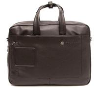 PIQUADRO - Cartella Vibe 2 Manici Porta Pc 15,6 In Pelle Moro Ca3147Vi / Tm. Out