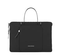 Piquadro Circle Borsa porta pc nero, pelle, donna