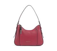 Piquadro Circle Borsa a spalla rosso, pelle granulata, donna