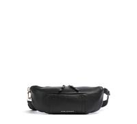 Piquadro Circle Borsa a tracolla nero, pelle granulata, donna