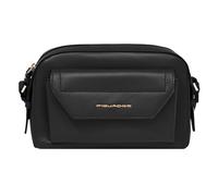 Piquadro Circle Borsa a tracolla Vera Pelle 23 cm nero