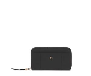 Piquadro Circle Portafoglio Donna a 4 soffietti con Zip in Pelle