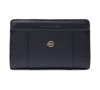 Piquadro Circle Portafoglio Protezione RFID Vera Pelle 14.5 cm nero