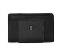 Piquadro - Circle Wallet with External Coin Pocket - - Accessories - Donna - Nero - ONE SIZE