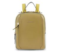 Piquadro Circle Zaino da giorno Vera Pelle 32 cm giallo